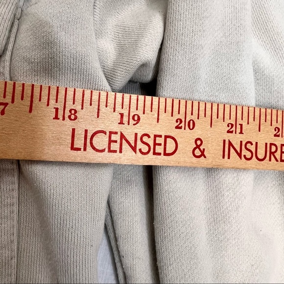 Forever 21 Women’s French Terry Oversized Shacket Button Up Beige Sz S Minimal - Picture 9 of 10